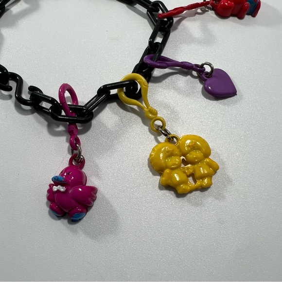 Jewelry Miniature Clip Charm Bracelet Plastic Bell Charms On Plastic Chain Poshmark